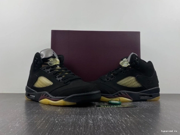 Air A FD1330-001 x 5 Jordan Ma Maniere Black 0902